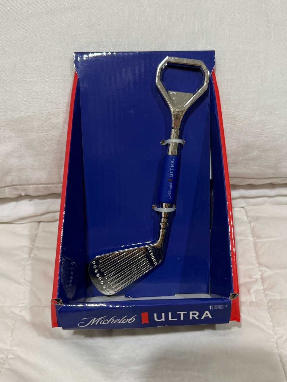 Michelob Ultra Golf Club Bottle Opener - Blue